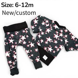 Star Pattern Baby Outfit Set Bonds